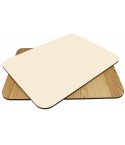 PODKŁAD POD TORT ECRU SZTYWNY GRUBY 6 MM 30x40 CM