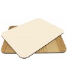 PODKŁAD POD TORT ECRU SZTYWNY GRUBY 6 MM 30x40 CM